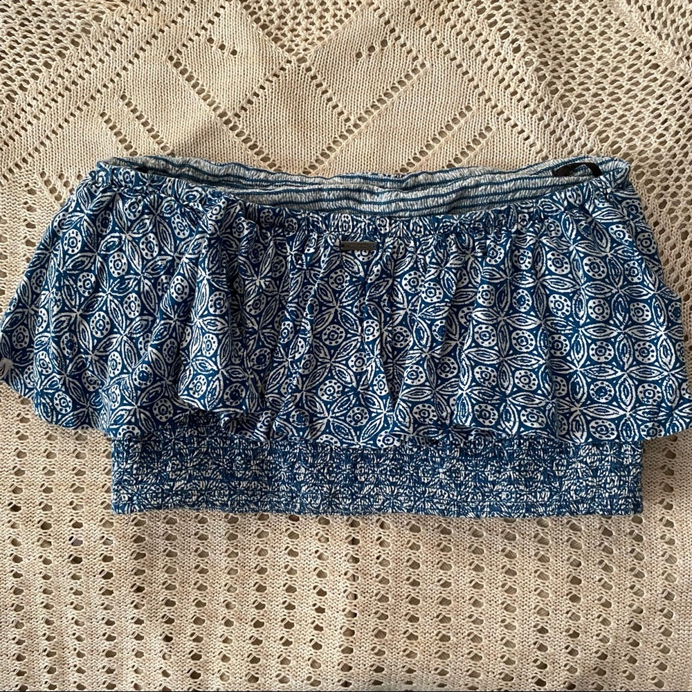 Volcom Strapless Crop Top - Picture 7 of 10